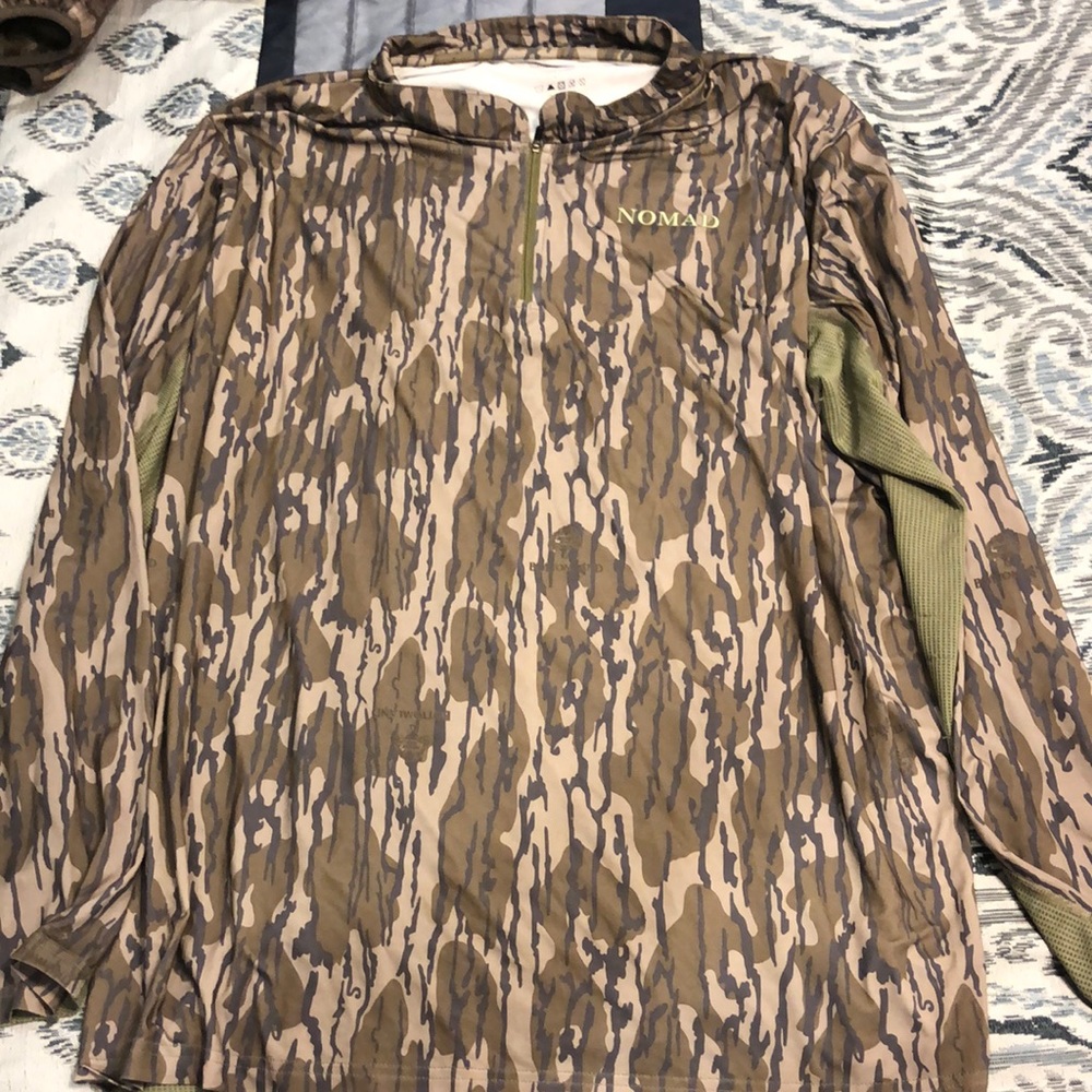 2XL Quarter zip longsleeve T lightweight